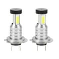 thumbnail image 1 of 2X H7 LED Headlight Bulb Kit High Low Beam 100W 30000LM Super Bright 6000K White, 1 of 5