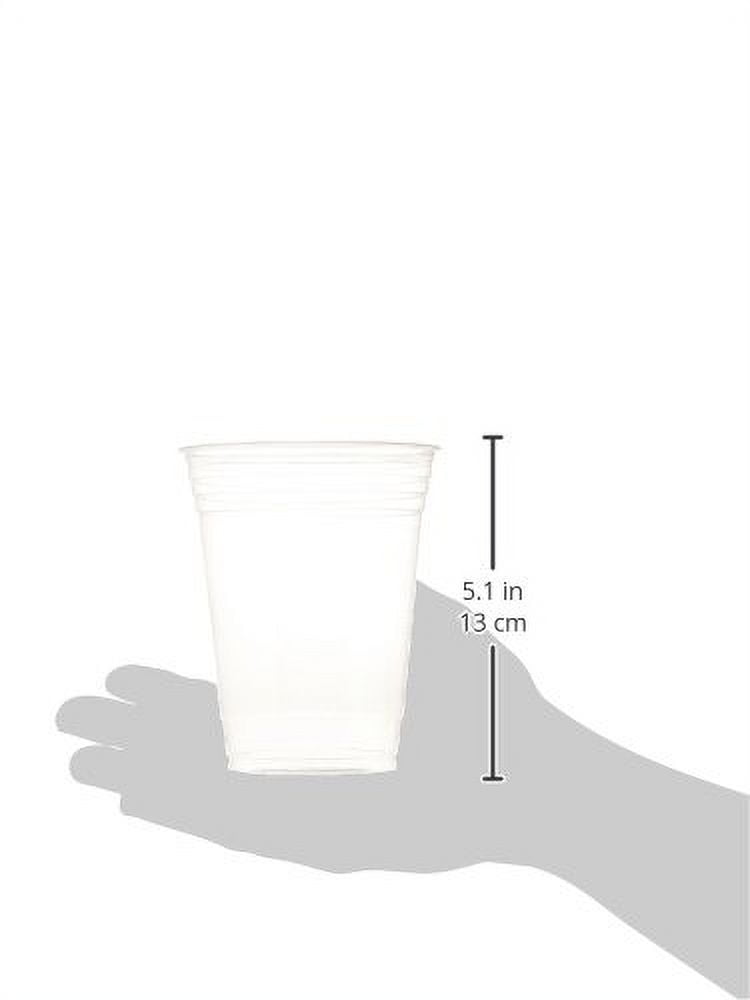  SOLO Cup Company Plastic Party Cold Cups, 16 oz, Clear, 50 pack  : Everything Else