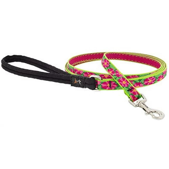 Lupine Leash 6-Foot by 1/2" Wide Petunias