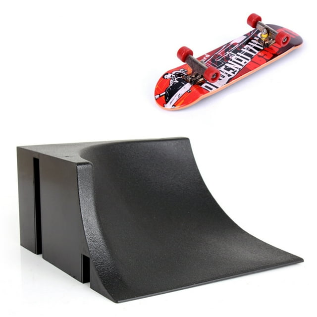 Patineta de dedos para parque de patinaje Patineta de dedos para parque de patinaje con rampa Piezas Pista Juguetes para niños Mini patineta para niños Juguetes