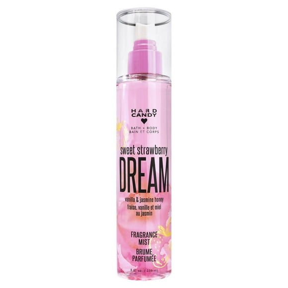 Hard Candy Brume parfumée Dream, Fraise sucrée 236 ml