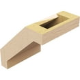 thumbnail image 5 of Ekena Millwork 5"W x 6"D x 6"H Burlington Rough Cedar Woodgrain TimberThane Knee Brace, Primed, 5 of 6