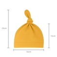thumbnail image 7 of JAHH Casquette Fashion hood Party Hat Hats Autumn Winter Soft & Warm Knotted Cap for Boys and Girls - Organic Baby Hats 0-6 Month Old Mittens Toddler Gloves, 7 of 7