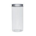 thumbnail image 1 of 6 latas de plástico transparente para alimentos, botellas de plástico, latas de almacenamiento, latas selladas, botellas para envasado de alimentos (tapa de aluminio), 1 of 5