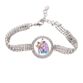thumbnail image 1 of Pulsera de tobillera de cadena de tenis, joyería de diamantes, 1 of 3