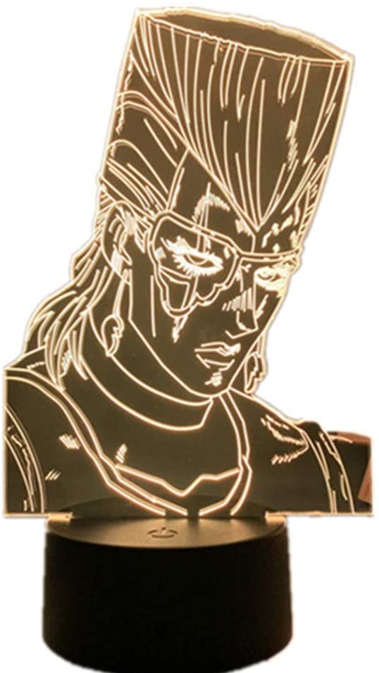 Acrylic 7/16 Color Remote Control Touch Switch JoJo Bizarre Adventure