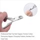 thumbnail image 3 of 10X CortaúñAs Profesionales para Pies y UñAs Cortadoras de Podantes Paroniquia Pinzas Podología Podología de Pie Inoxidable Herramientas para el Cuidado de los Pies, 3 of 5