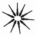 thumbnail image 2 of 100PCS High Precision Electronic Dart Plastic Professional Dart Durable Soft Tip Points Needle Replacement Set Darts Accessories, 2 of 5
