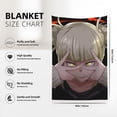 thumbnail image 5 of Mha My Hero Academia Himiko Toga Soft Blanket Fuzzy Fleece Anti-pilling Flannel Throw Blanket Decor Sofa Bed Blanket 40x60in, 5 of 7