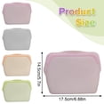 thumbnail image 3 of Silicone Bags for Food Storage, Reusable Zip Lock Bags Silicone Food Storage Containers, Freezer Microwave Oven Dishwasher Safe, Plastice BPA-Free 1PC, 3 of 6