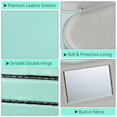 thumbnail image 4 of Estuche para anteojos MoKo doble cara con estuche para lentes de contacto verde, 4 of 7