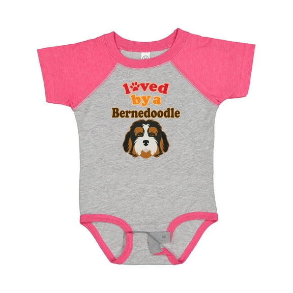 Inktastic Bernedoodle Dog Lover Boys or Girls Baby Bodysuit