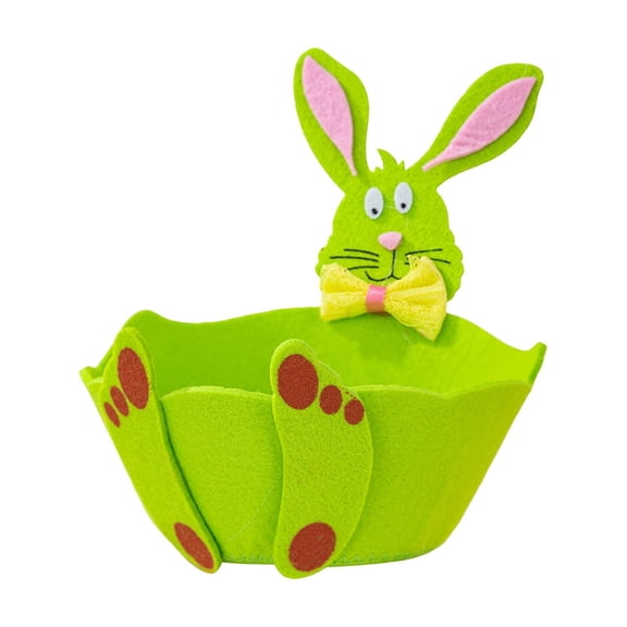 Easter Bunny Basket,Empty Egg Basket,Baby Gift Basket For Nursery,Laundry,Toys