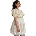 thumbnail image 2 of Vestido encaje de bolillo Tallas Extras, 51850 (Blanco floreado) blanco 42 L'ATISTE V-LAT-51850-BLANCO, 2 of 6
