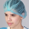 thumbnail image 5 of 100x gorro desechable para cubrir la cabeza, antipolvo, médico, quirúrgico, elástico, azul Rojo Verde Cocina, Decoración y Otros, 5 of 5