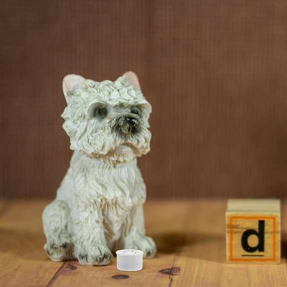 FOMIYES 4Pcs Squeaky Dog Toy with Squeakers Replacement White Plastic Pet Chew Toy for Kids and Pet Owners