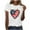 B-White, variant on GERsome American Flag Patriotic T-Shirt for Women 4th of July Gift Shirt USA Flag Stars Stripes Graphic Short Sleeve Casual Loose Fit Tops S-3XL