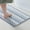 Blue, variant on KASENTEX  Soft Chenille Bath Rug Mat Absorbent Non Slip Machine Wash Durable 17" X 24" - Blue