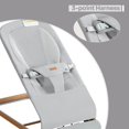 Baby Bouncer,Ergonomic Bouncer Seat for Babies with 3 Recline Positions