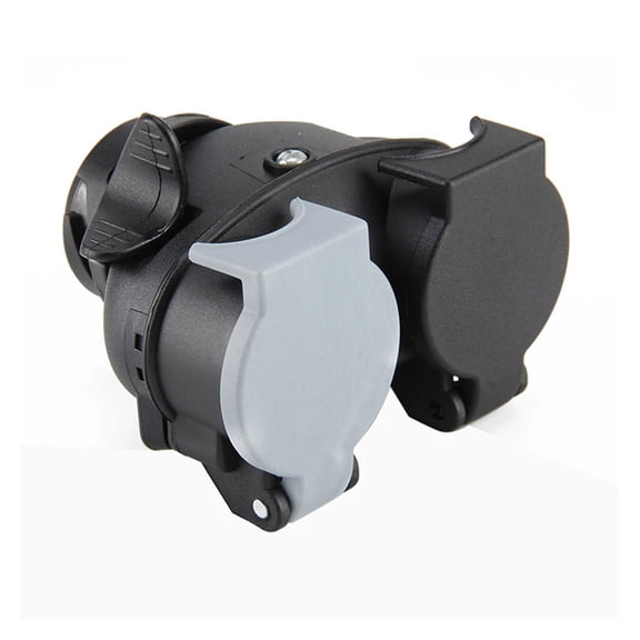 Towing Bar Adapter 13 Pin (car) To Twin 7 Pin N&S Type Socket (trailer/caravan) Towing Bar Adapter ,Dependable Strength