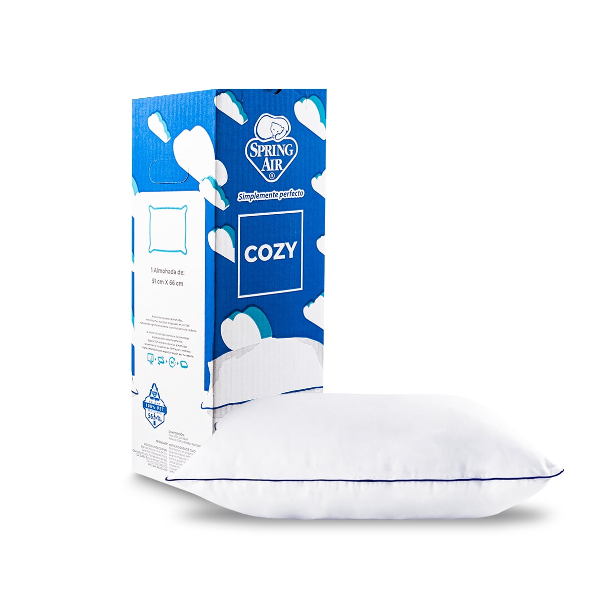 Almohada en Caja Spring Air Cozy Bodega Aurrera en linea