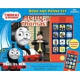 thumbnail image 2 of Pre-Owned Thomas & Friends: Hello, Thomas! Book and Phone Sound Book Set [With Toy Phone and Battery] (Board book) 1450873979 9781450873970, 2 of 2