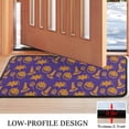 thumbnail image 3 of Halloween Witch Hats Bats and Pumpkins Door Rugs,Washable Non Slip Door Mats Indoor,Decorative Door Mats,Entry Mat Indoor for Entrance,Bedroom,Kitchen,Bathroom,30"x17", 3 of 6