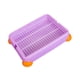 thumbnail image 3 of Caja de arena para conejos, caja de inodoro de esquina, bandeja para mascotas desmontable, arena para conejos, cama de esquina para conejillos de , S, PÚrpura púrpura, 3 of 8
