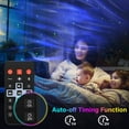 thumbnail image 3 of Star Projector Night Light, Dimmable Aurora Galaxy Star Light Projector with Remote Control, Bluetooth Music Speaker & Timing Function, Ceiling Starlight Projector Light for, 3 of 5