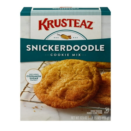 UPC 041449108667 product image for (3 Pack) Krusteaz Bakery Style Snickerdoodle Cookie Mix, 17.5-Ounce Box | upcitemdb.com