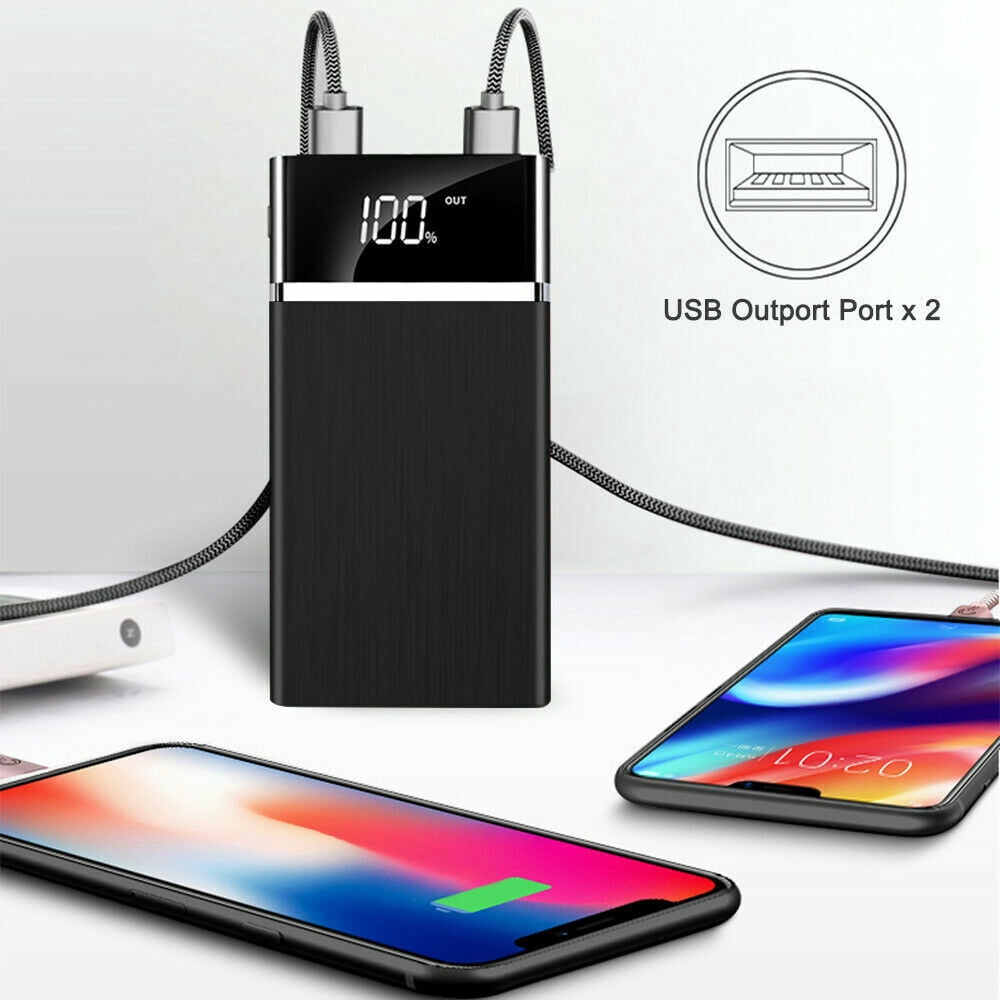 Ultra-thin Portable External Battery Huge Capacity Power Bank 10000mAh Charger