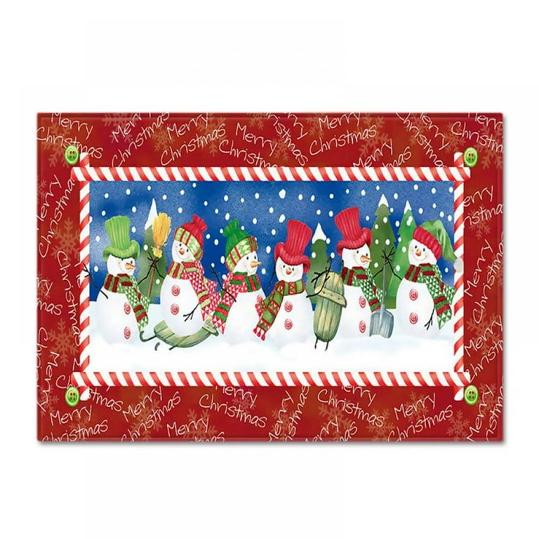 Christmas Doormat 31.5x47.2 Merry Christmas Home Decorative Mat