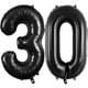 thumbnail image 1 of Globos con números TOTAFAM para decoración de fiesta de 30 cumpleaños, 40 cm, 1 of 7