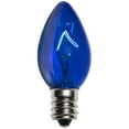 thumbnail image 2 of Wintergreen Lighting C7 Triple Dipped Transparent Bulb (Set of 25), 2 of 7