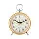 thumbnail image 3 of Reloj despertador silencioso Strade Fareast Limited de metal con luz nocturna naranja, 3 of 8