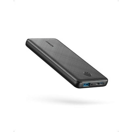 Anker Power Bank (PowerCore 10K), Compact Travel-Ready 10,000mAh Battery Pack with PowerlQ Charging Technology, 5V/3A High-Speed Charging, USB-C (In and Out) for iPhone, iPad, Samsung, Pixel, and More