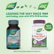 Nature's Way Horny Goat Weed Capsules, Premium Extract, Supports Sexual Vitality*, Unisex, 60ct