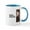 White/Blue Inside, variant on CafePress - Chaucer Gladly Lerne Mug - 11 oz Ceramic Mug - Novelty Coffee Tea Cup