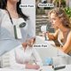 thumbnail image 2 of Portable Handheld Fan Multi-Speed Adjustable Mini Fan Neck Hanging Fan with Digital Display Travel, 2 of 5