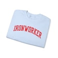 thumbnail image 3 of Ironworker Sweatshirt Gifts Crew Neck Shirt Long Sleeve Unisex, 3 of 5