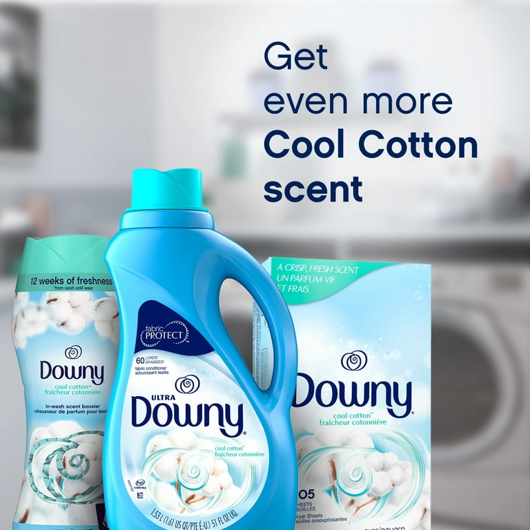 Downy, Cool Cotton, 20.1 oz In-Wash Scent Booster Beads 