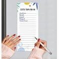 thumbnail image 6 of Inkdotpot Pack of 3 Magnetic Fridge To-Do List Notepads- Magnetic Memo Pads For Refrigerator-(50 Sheets Each)-Z7, 6 of 7