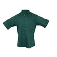 thumbnail image 2 of Edwards [1230] Men's Easy Care Short Sleeve Poplin Shirt, 2 of 2