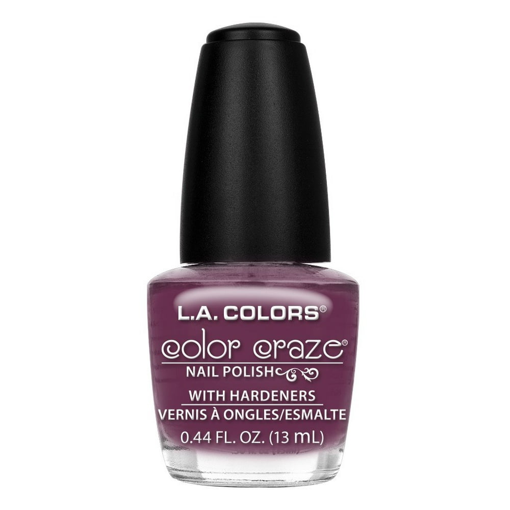 LA Colors Color Craze Nail Polish, Edgy, 0.44 Oz