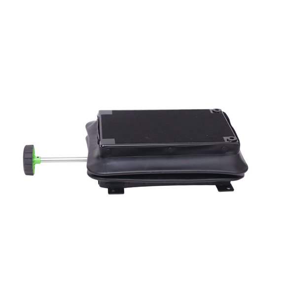Universal Scissor Type Seat Suspension Rv Tractor Damping Base with Dust Cover & Adjustable Weight Handle, Universal Seat Damping Base for Mowers Rv Boat Tractors Forklifts Harvesters etc