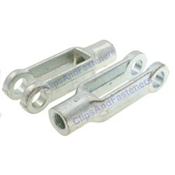 2 Adjustable Yoke Ends 7/1620 Tap 27/8 Long 1 Wide