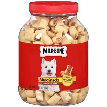 BEST BY 11/23/2025 Milk-Bone MaroSnacks Dog Treats for Dogs of All Sizes 40 Ounces (PACK OF 2)