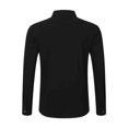 thumbnail image 6 of LIIPEE Men Shirts Casual Long Sleeve Lapel Solid Color Linen Cardigan Shirt Male Loose Fit Fashion Buttons Tops Comfortable Breathable Soft Daily Shirts,Black,L, 6 of 9