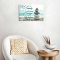 thumbnail image 3 of Lighthouse Nautical Wall Art Coastal Beach Pictures Canvas Prints Ocean Decorations Painting Framed Window Seascape Artwork Gifts Office Home Decor for Bathroom Dining Living Room 16"x12", 3 of 7