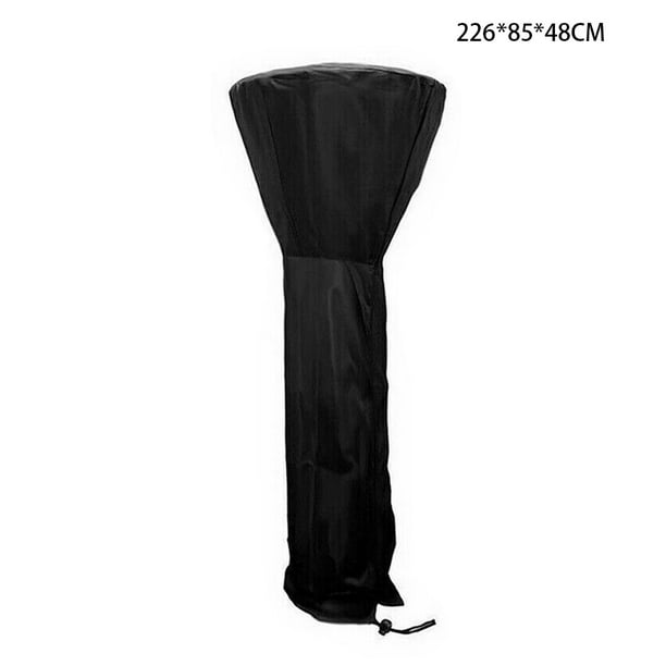 Cubierta del calentador Tela Oxford Impermeable Cubierta del calentador Protector de polvo para jardín al aire libre, 226x85x48cm Jumpingount HA002742-01